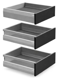 A set of 3x Grass Nova Pro Drawers for an IKEA Faktum or Rationell Kitchen