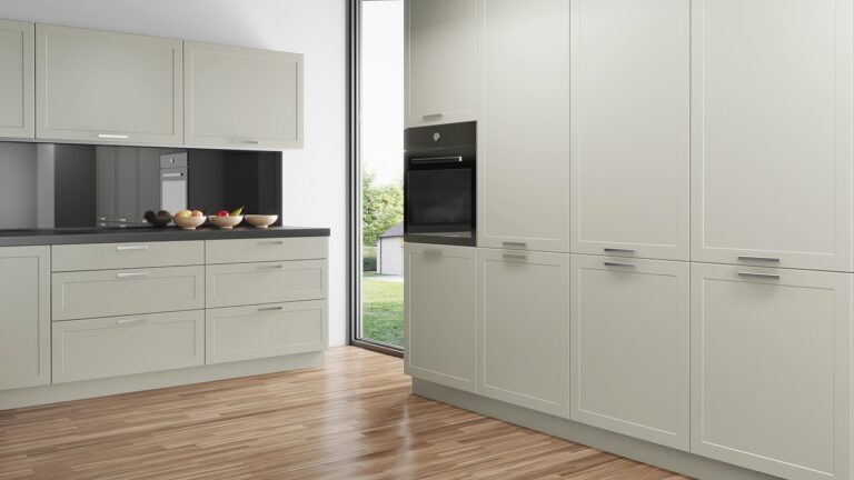 Close-up of caffe latte IKEA replacement fronts PT5004