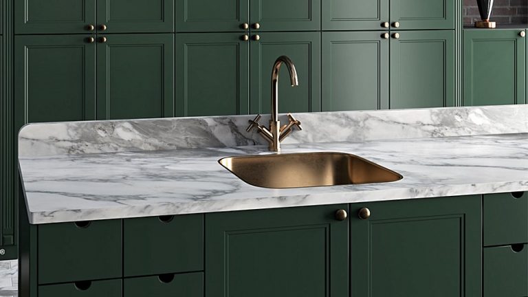 Green antique IKEA replacement kitchen cabinet doors UK UN0138