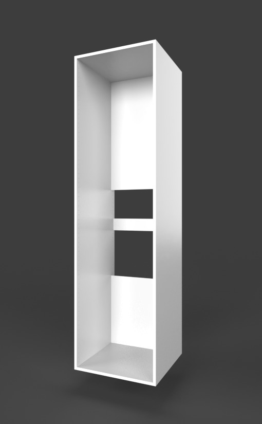 Tall Fridge/ Freezer cabinet for an IKEA Faktum kitchen.