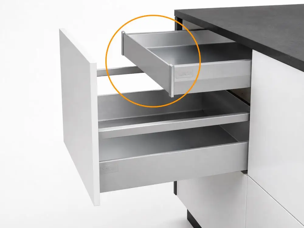 Internal drawer in an IKEA Faktum kitchen