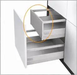 Tall internal front in an IKEA Faktum kitchen